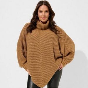 Torrid Chunky Poncho Sweater